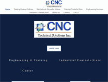 Tablet Screenshot of cncts.com